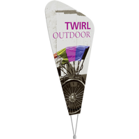 Twirl Outdoor Sign
