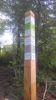 Cedar Marker Post